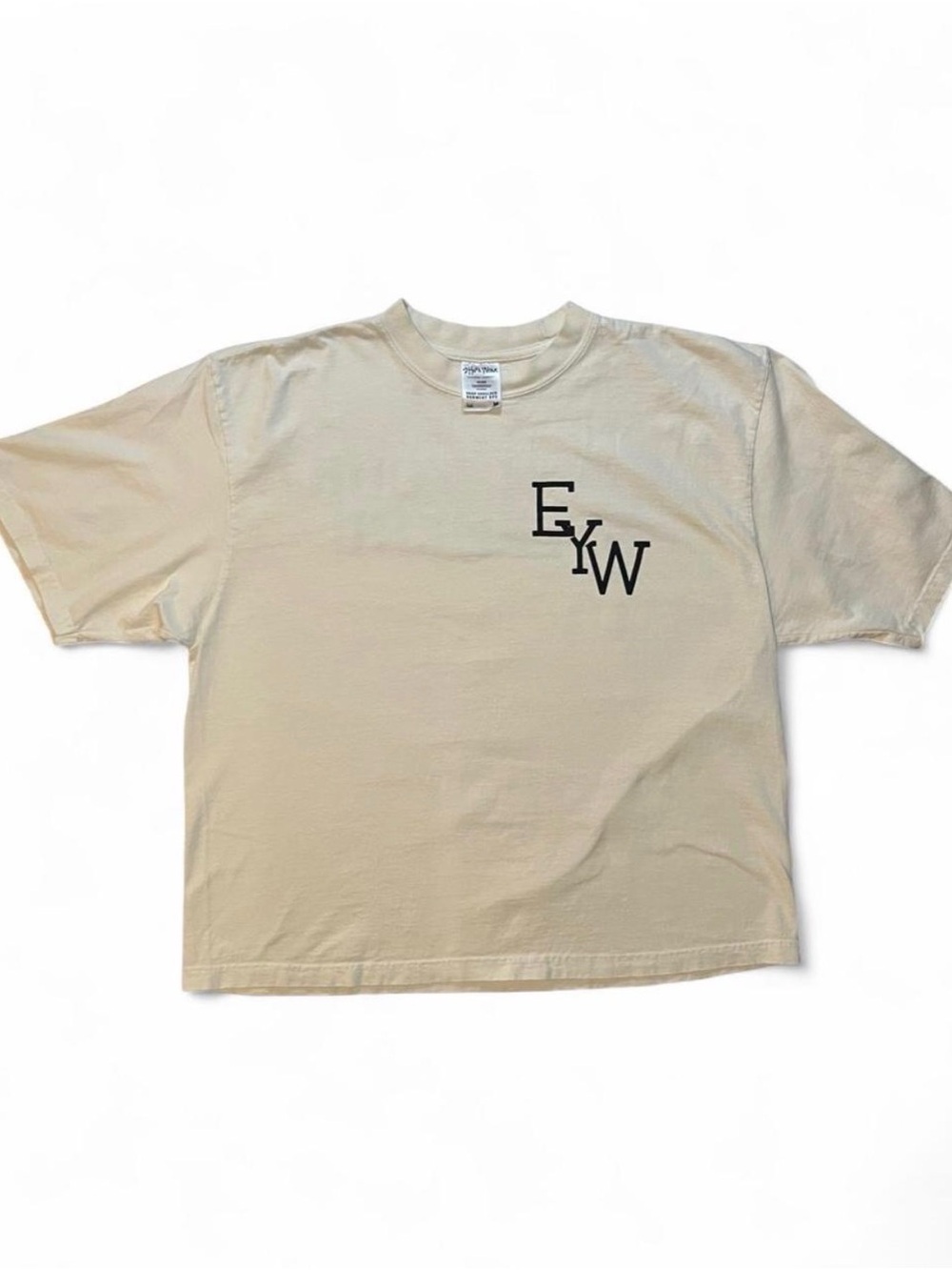 Men’s Shaka wear “Earn Your Weeknd” Short Sleeve T-Shirt in Cream